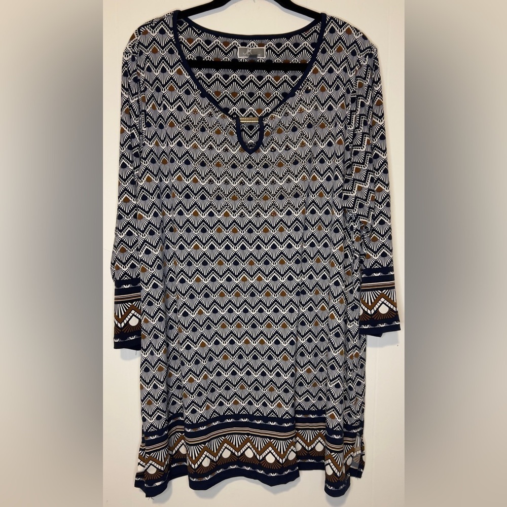 JM Collection Women’s 3/4 Sleeve Top 25 52125